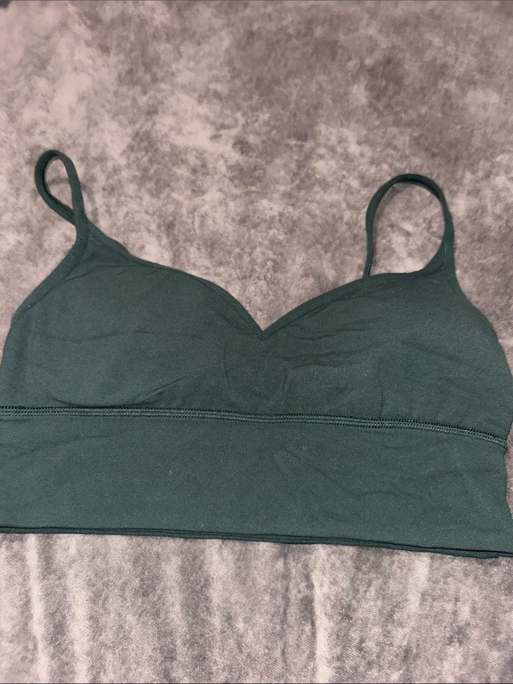 lululemon athletica Forest Green Light Support Bralette